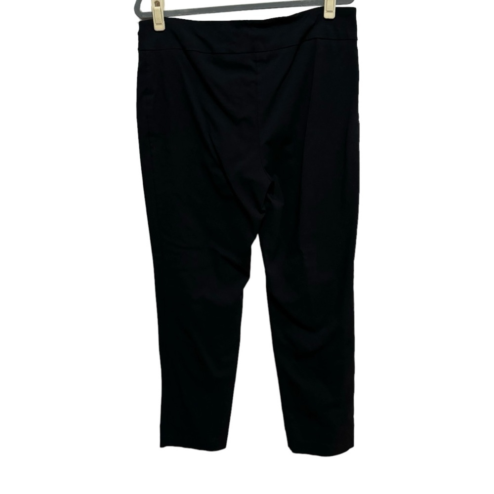 Dana Buchman - Navy pull on Dress Pants - Size L - Straight Leg